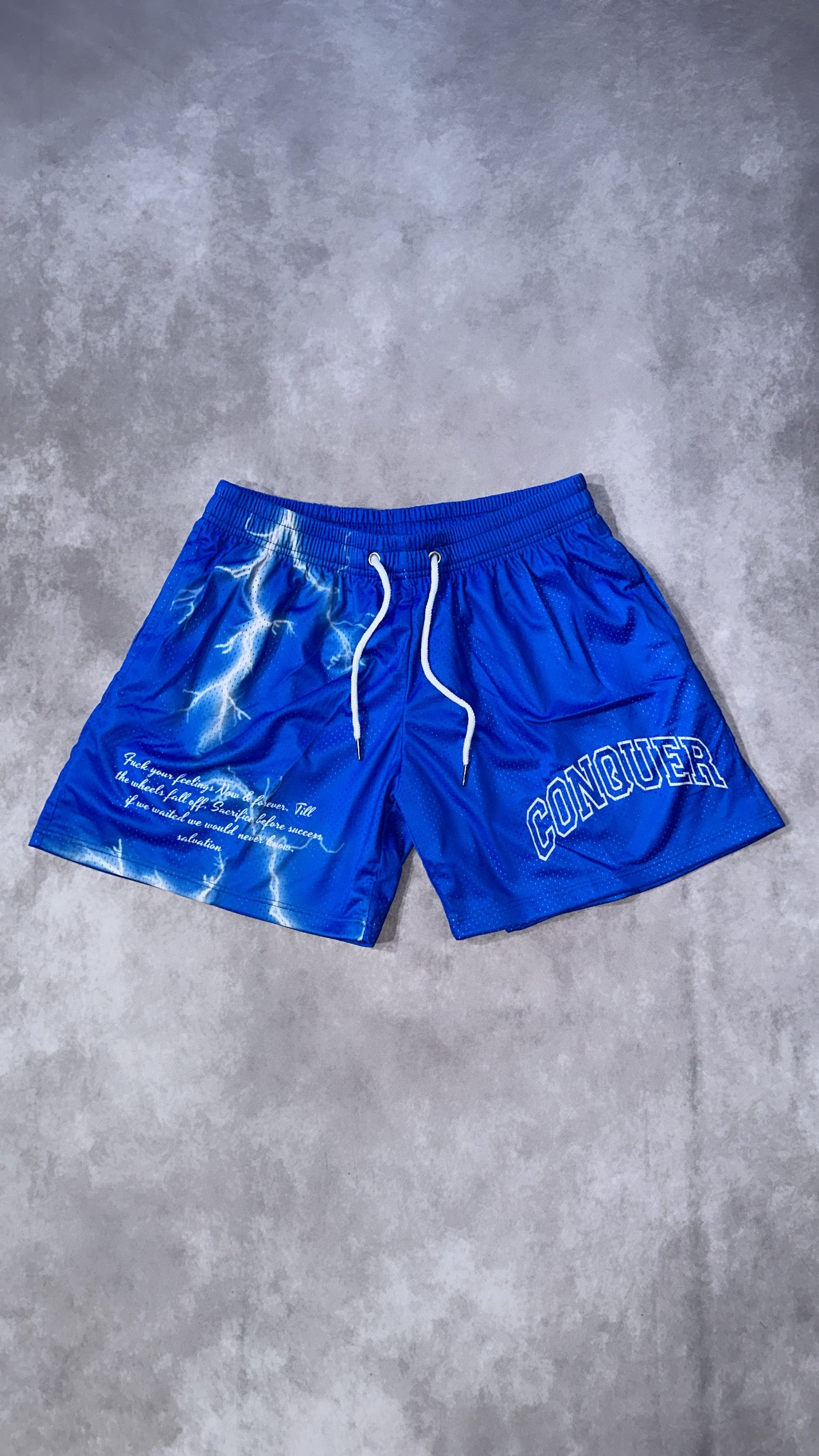 All the Energy Mesh Shorts In Blue