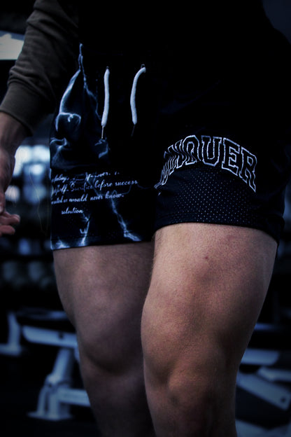 All the Energy Mesh Shorts In Black