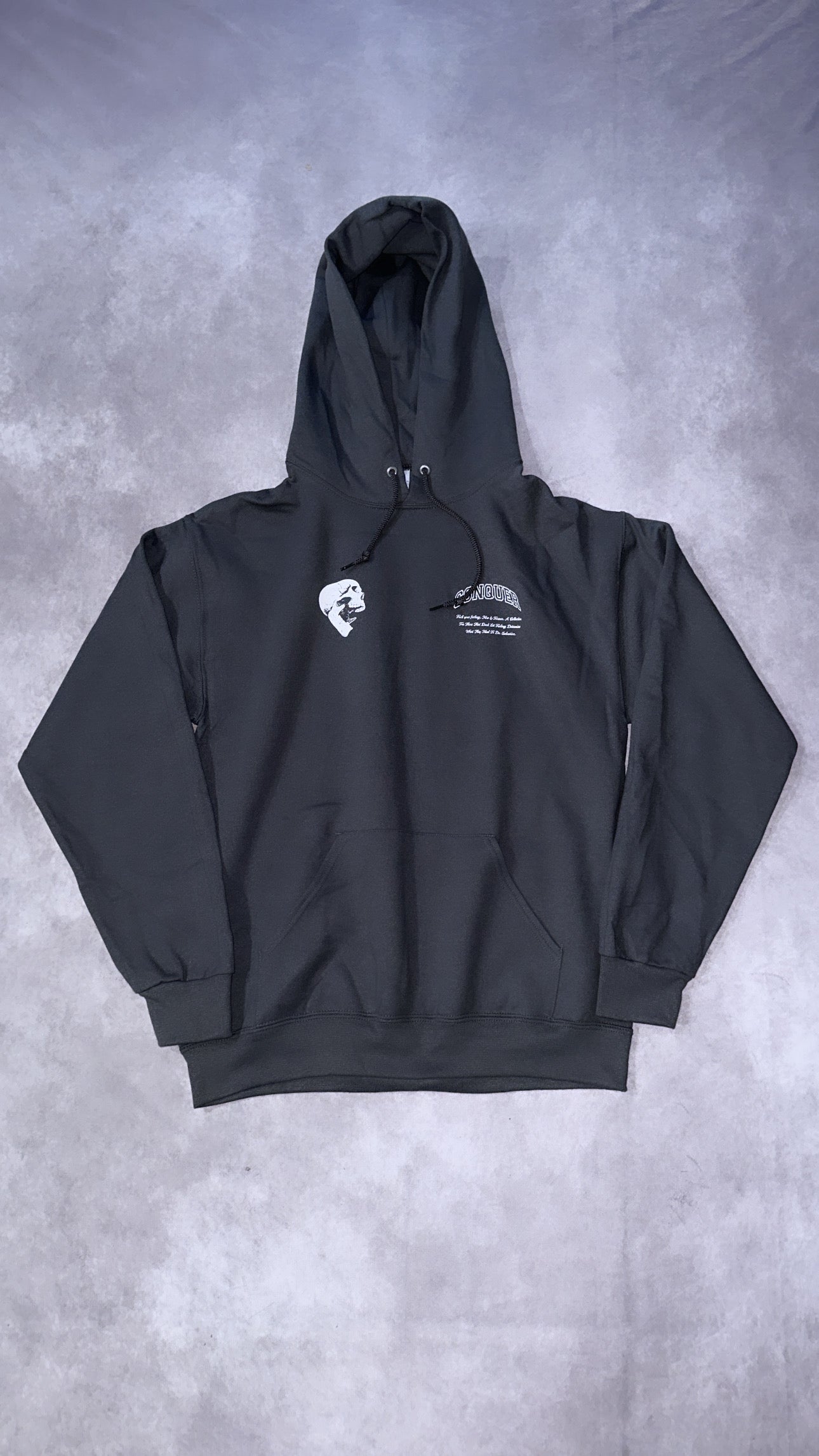 Reaper Oversized Hoodie in Grey